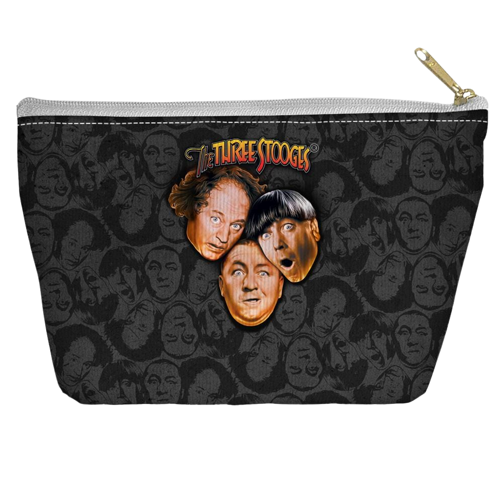 Three Stooges, The Stooges All Over - T Bottom Accessory Pouch T Bottom Accessory Pouches The Three Stooges   