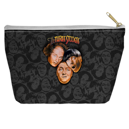 Three Stooges, The Stooges All Over - T Bottom Accessory Pouch T Bottom Accessory Pouches The Three Stooges   
