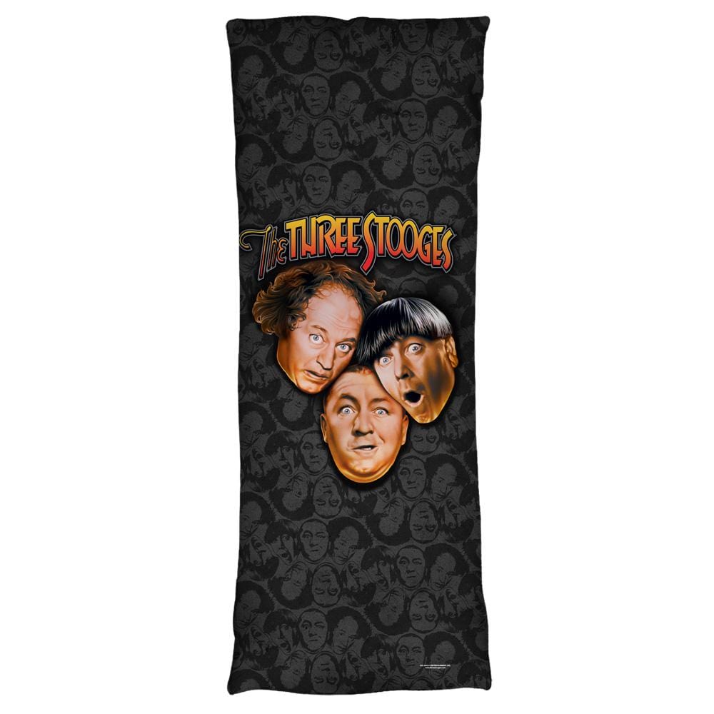 Three Stooges Stooges All Over Body Pillow Body Pillows The Three Stooges   