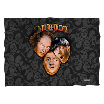 The Three Stooges Stooges All Over (Front/Back Print) pillow case