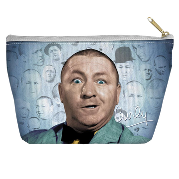 The Three Stooges Curly Heads - T Bottom Accessory tapered bottom pouch