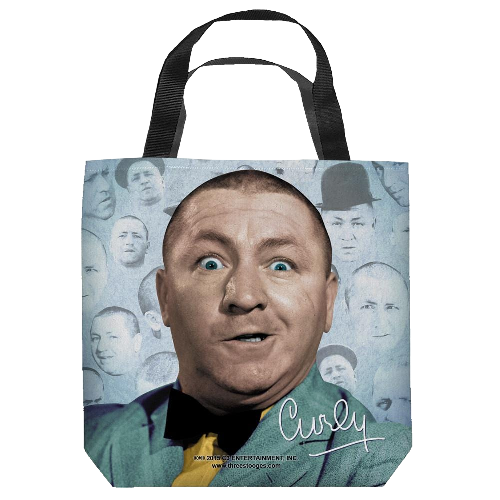 Three Stooges, The Curly Heads - Tote Bag Tote Bags The Three Stooges   