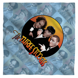 Three Stooges, The Portraits - Bandana Bandanas The Three Stooges   