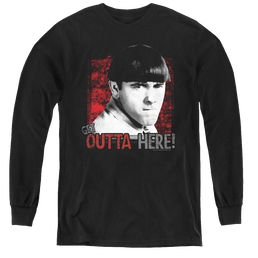 Three Stooges, The Get Outta Here - Youth Long Sleeve T-Shirt Youth Long Sleeve T-Shirt The Three Stooges   