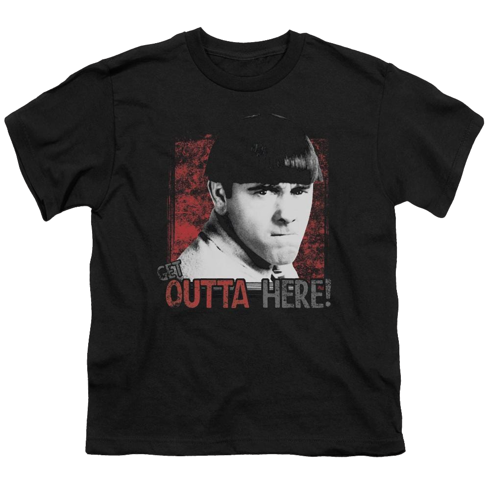 The Three Stooges Get Outta Here Youth T-Shirt (Ages 8-12) Youth T-Shirt (Ages 8-12) The Three Stooges   
