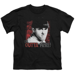 The Three Stooges Get Outta Here Youth T-Shirt (Ages 8-12) Youth T-Shirt (Ages 8-12) The Three Stooges   