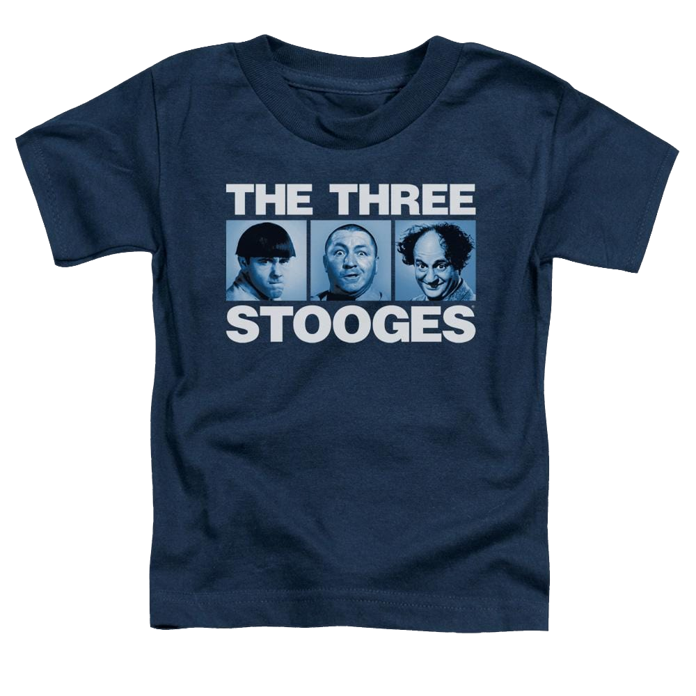 The Three Stooges Three Squares Toddler T-Shirt Toddler T-Shirt The Three Stooges   