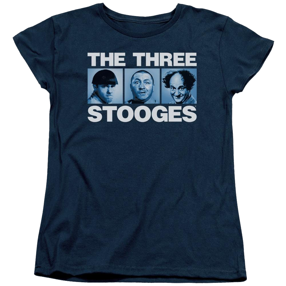 The Three Stooges Three Squares Women's T-Shirt Women's T-Shirt The Three Stooges   