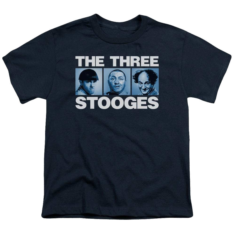 The Three Stooges Three Squares Youth T-Shirt (Ages 8-12) Youth T-Shirt (Ages 8-12) The Three Stooges   