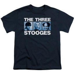 The Three Stooges Three Squares Youth T-Shirt (Ages 8-12) Youth T-Shirt (Ages 8-12) The Three Stooges   