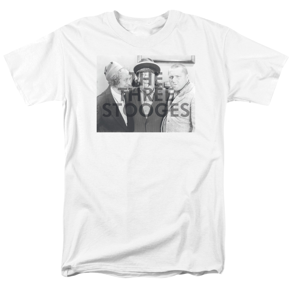 The Three Stooges Cutoff Men's Regular Fit T-Shirt Men's Regular Fit T-Shirt The Three Stooges   