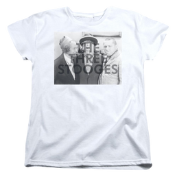 The Three Stooges Cutoff Women's T-Shirt Women's T-Shirt The Three Stooges   