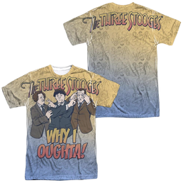 The Three Stooges Why I Oughta Men's All Over Print T-Shirt Men's All-Over Print T-Shirt The Three Stooges   