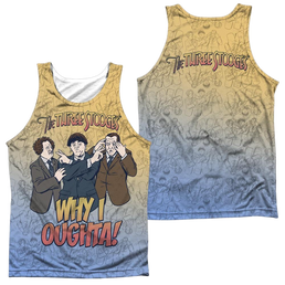 The Three Stooges Why I Oughta Men's All Over Print Tank Men's All Over Print Tank The Three Stooges   