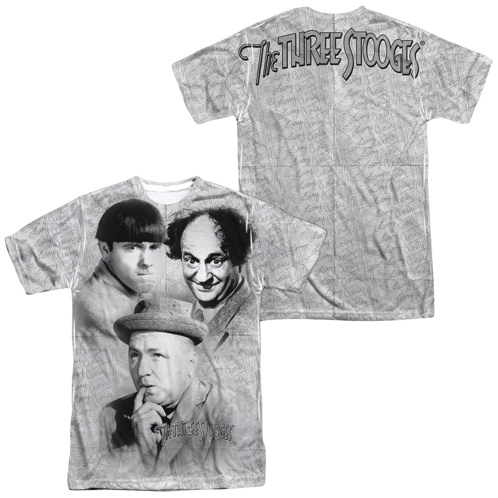 The Three Stooges Signature Men's All Over Print T-Shirt Men's All-Over Print T-Shirt The Three Stooges   