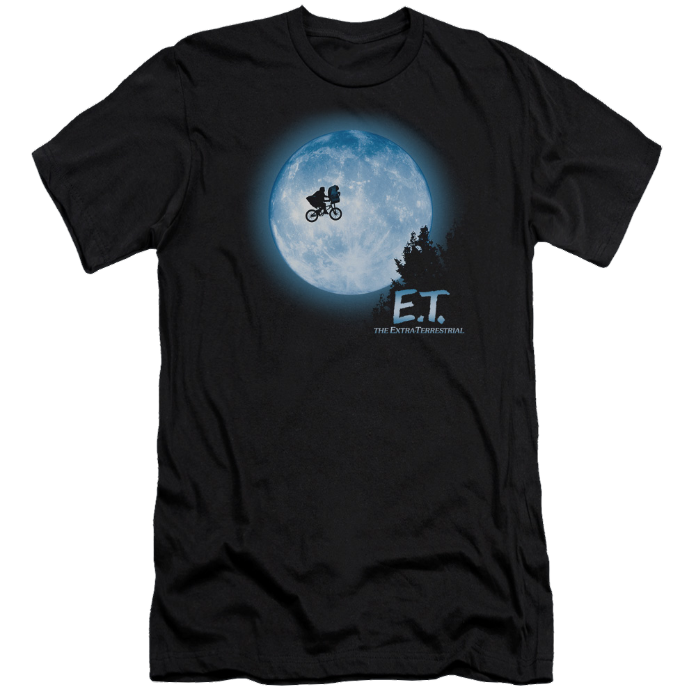 E.T. Moon Scene - Men's Premium Slim Fit T-Shirt Men's Premium Slim Fit T-Shirt E.T.   