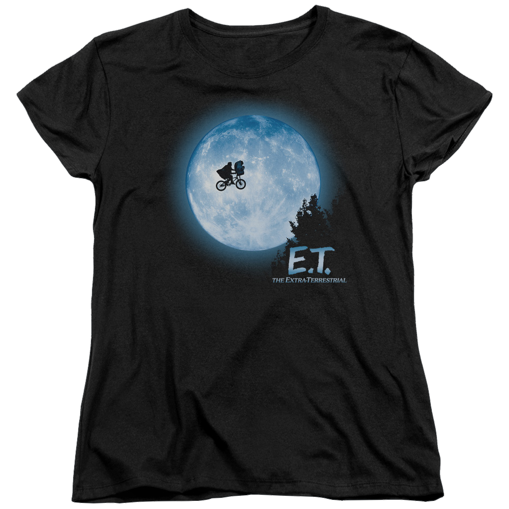 E.T. Moon Scene - Women's T-Shirt Women's T-Shirt E.T.   