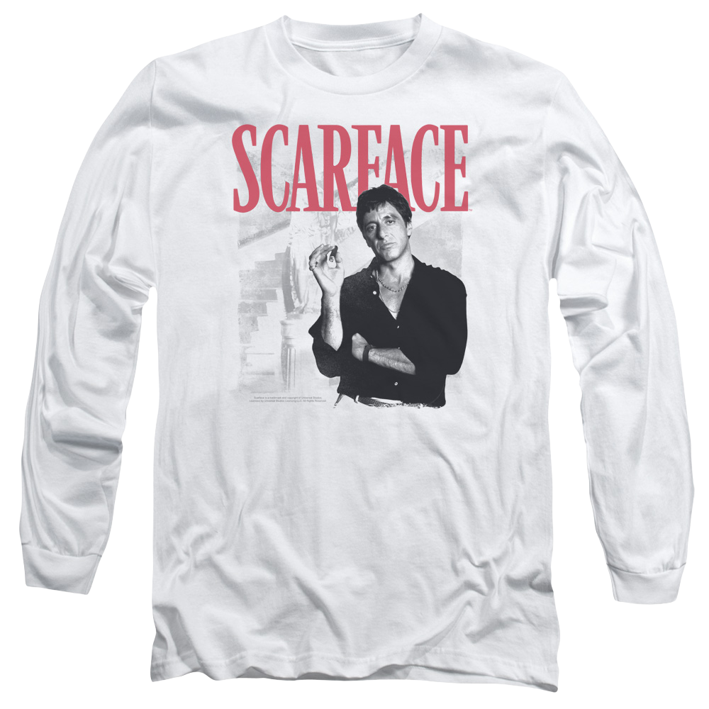 Scarface Stairway - Men's Long Sleeve T-Shirt Men's Long Sleeve T-Shirt Scarface   