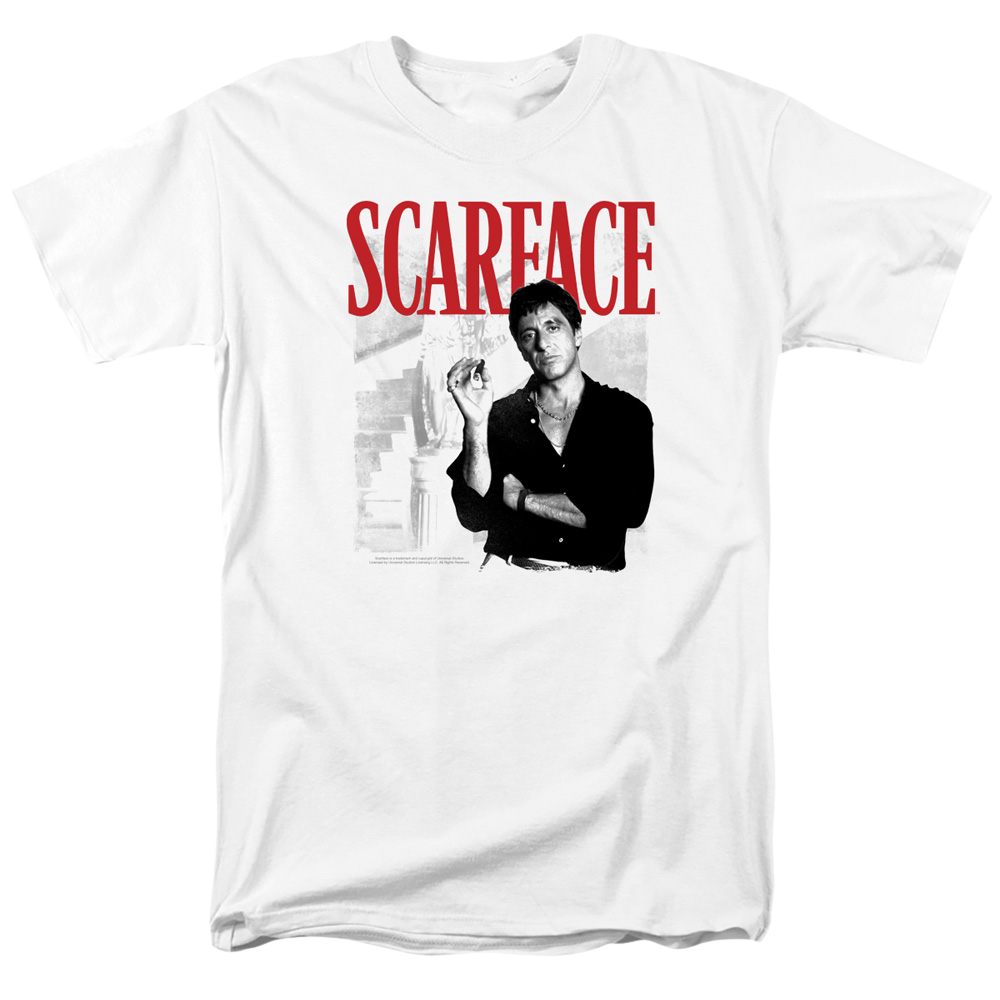 Scarface Stairway - Men's Regular Fit T-Shirt Men's Regular Fit T-Shirt Scarface   