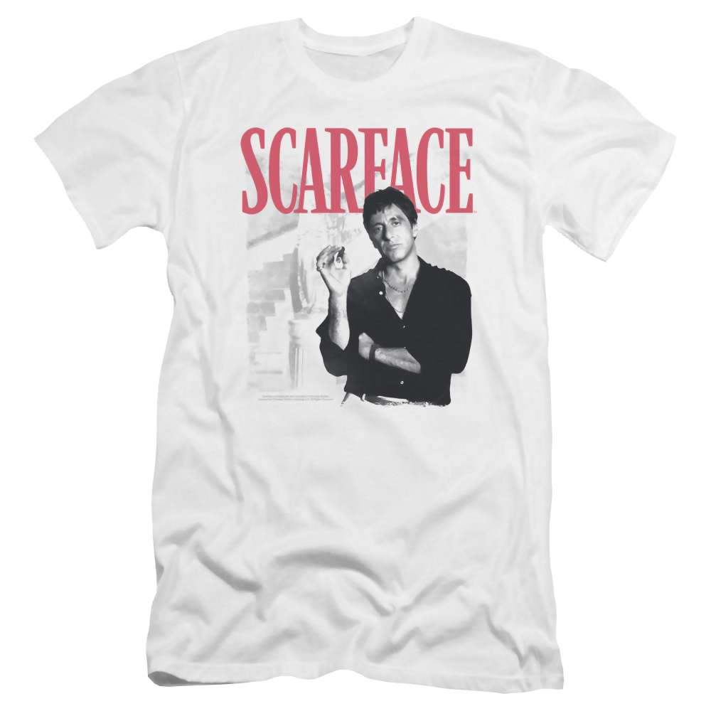 Scarface Stairway - Men's Premium Slim Fit T-Shirt Men's Premium Slim Fit T-Shirt Scarface   