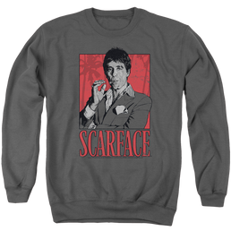 Scarface Tony - Men's Crewneck Sweatshirt Men's Crewneck Sweatshirt Scarface   