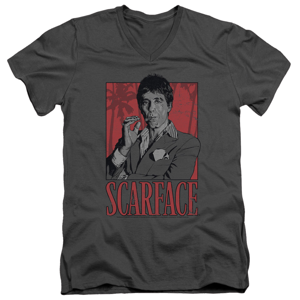 Scarface Tony - Men's V-Neck T-Shirt Men's V-Neck T-Shirt Scarface   