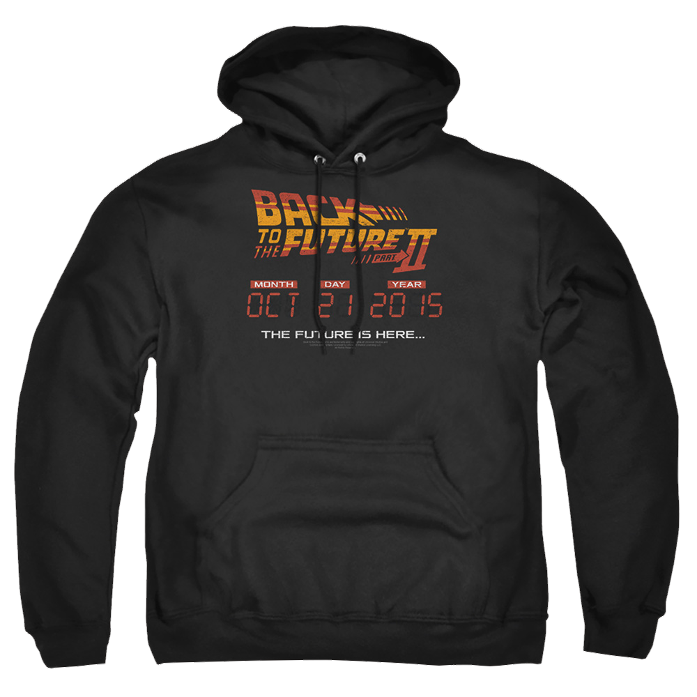 Back to the Future Trilogy Future Is Here - Pullover Hoodie Pullover Hoodie Back to the Future   