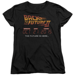 Back to the Future Trilogy Future Is Here - Women's T-Shirt Women's T-Shirt Back to the Future   