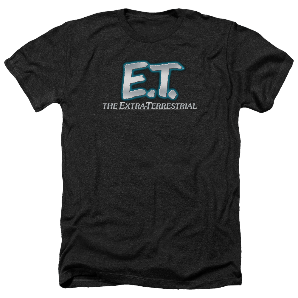 E.T. Logo - Men's Heather T-Shirt Men's Heather T-Shirt E.T.   