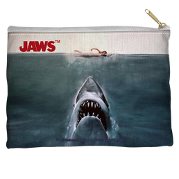 Jaws - Jaws Poster Straight Bottom Pouch Straight Bottom Accessory Pouches Jaws   