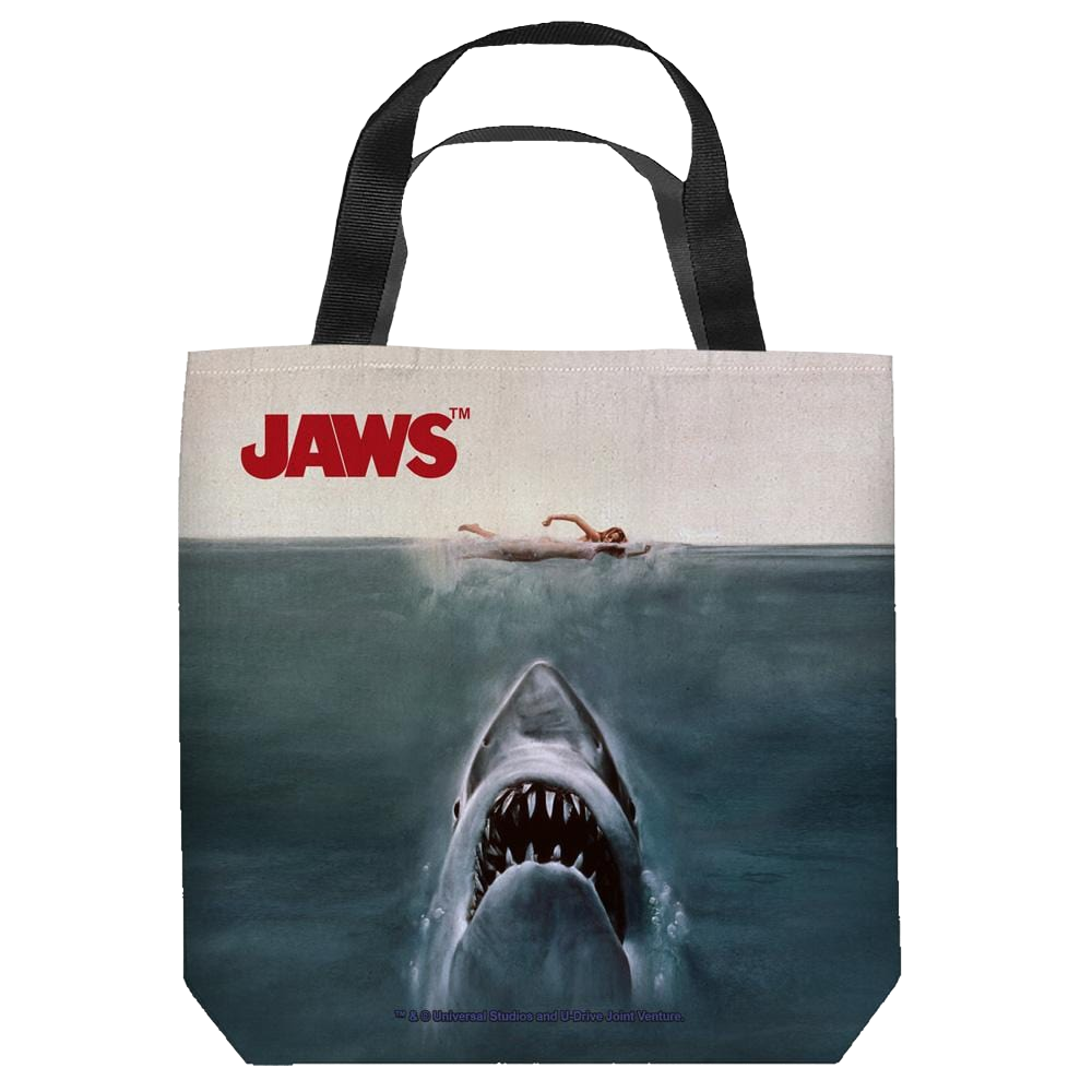 Jaws - Jaws Poster Tote Bag Tote Bags Jaws   