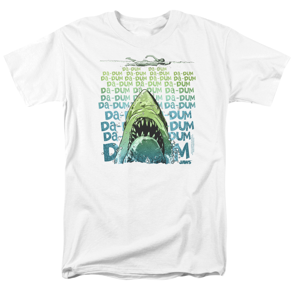 Jaws Da Dum - Men's Regular Fit T-Shirt Men's Regular Fit T-Shirt Jaws   