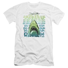Jaws Da Dum - Men's Premium Slim Fit T-Shirt Men's Premium Slim Fit T-Shirt Jaws   