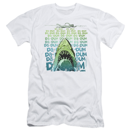 Jaws Da Dum - Men's Slim Fit T-Shirt Men's Slim Fit T-Shirt Jaws   
