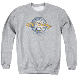 Back To The Future Hill Valley - Men's Crewneck Sweatshirt Men's Crewneck Sweatshirt Back to the Future   