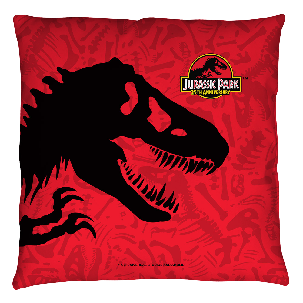 Jurassic Park 25Th Anniversary - Throw Pillows Throw Pillows Jurassic Park   