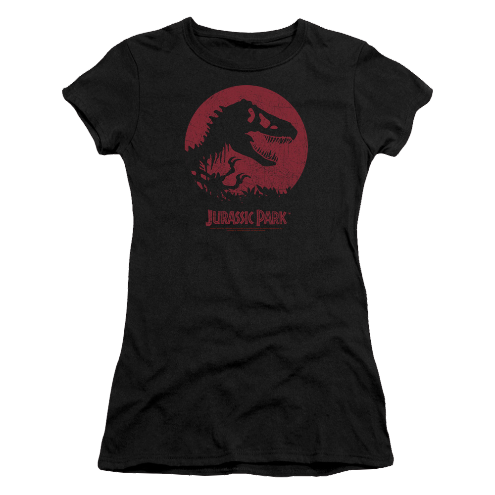 Jurassic Park T-Rex Sphere - Juniors T-Shirt Juniors T-Shirt Jurassic Park   