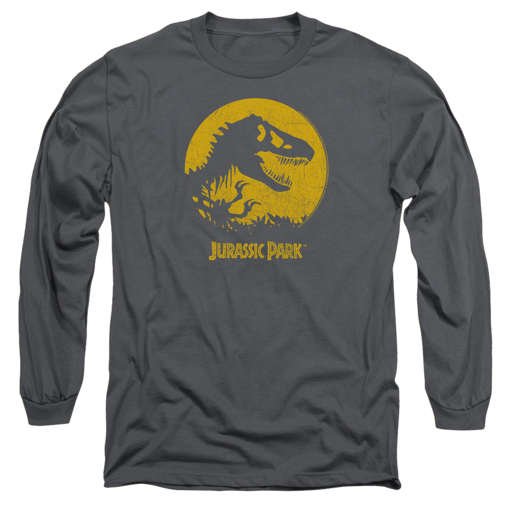 Jurassic Park T Rex Sphere - Men's Long Sleeve T-Shirt Men's Long Sleeve T-Shirt Jurassic Park   