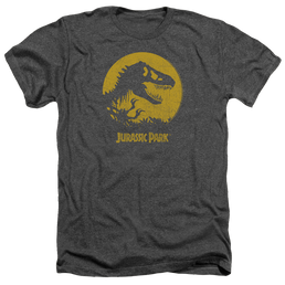 Jurassic Park T Rex Sphere - Men's Heather T-Shirt Men's Heather T-Shirt Jurassic Park   