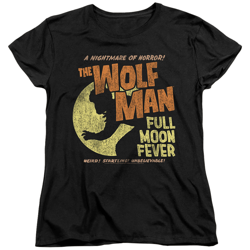 Universal Monsters Full Moon Fever - Women's T-Shirt Women's T-Shirt Universal Monsters   