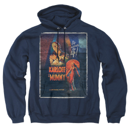 Universal Monsters Mummy One Sheet - Pullover Hoodie Pullover Hoodie Universal Monsters   