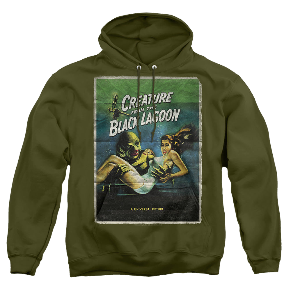 Universal Monsters Creature One Sheet - Pullover Hoodie Pullover Hoodie Universal Monsters   