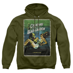 Universal Monsters Creature One Sheet - Pullover Hoodie Pullover Hoodie Universal Monsters   