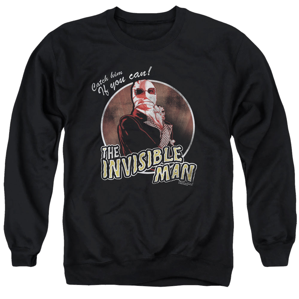 Universal Monsters Catch Him If You Can - Men's Crewneck Sweatshirt Men's Crewneck Sweatshirt Universal Monsters   