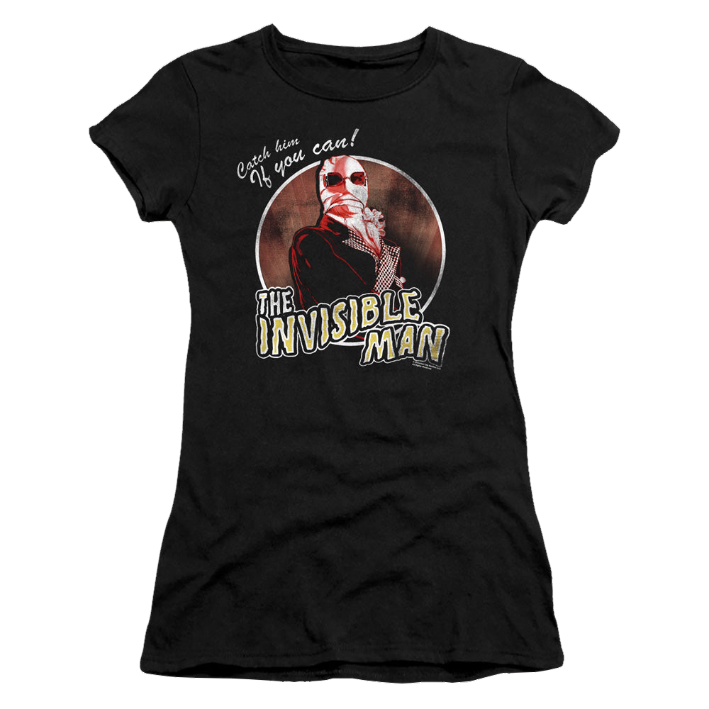 Universal Monsters Catch Him If You Can - Juniors T-Shirt Juniors T-Shirt Universal Monsters   