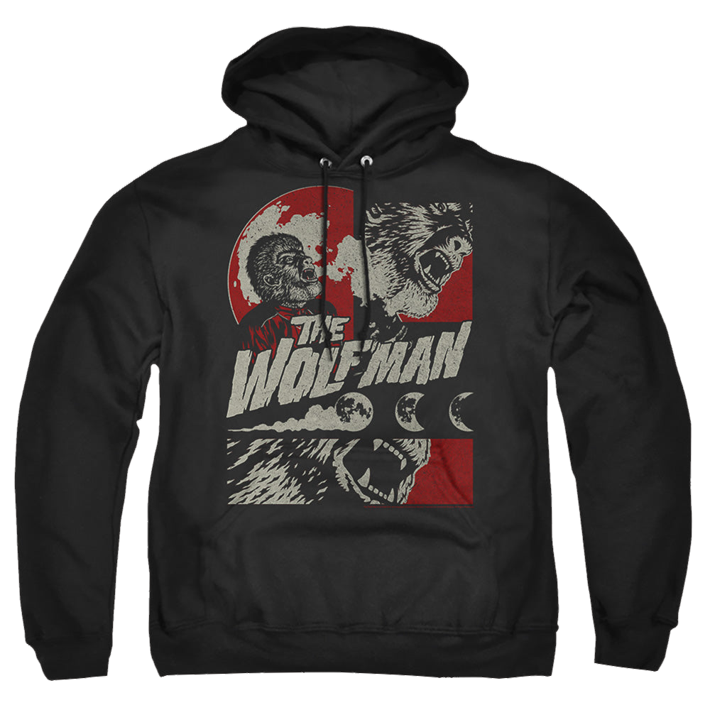 Universal Monsters When The Wolfbane Blooms - Pullover Hoodie Pullover Hoodie Universal Monsters   