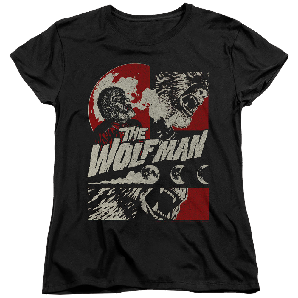 Universal Monsters When The Wolfbane Blooms - Women's T-Shirt Women's T-Shirt Universal Monsters   