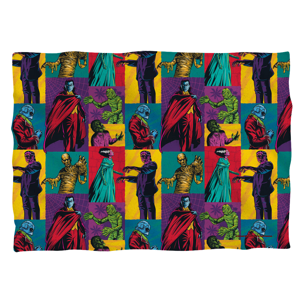 Universal Monsters Collage - Pillow Case Pillow Cases Universal Monsters   