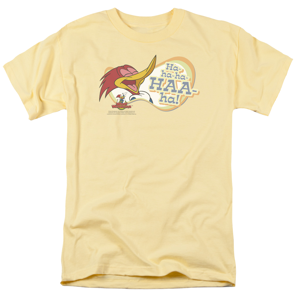 Woody Woodpecker Famous Laugh - Men's Regular Fit T-Shirt Men's Regular Fit T-Shirt Woody Woodpecker   