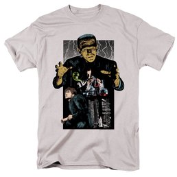Universal Monsters Frankenstein Illustrated - Men's Regular Fit T-Shirt Men's Regular Fit T-Shirt Universal Monsters   